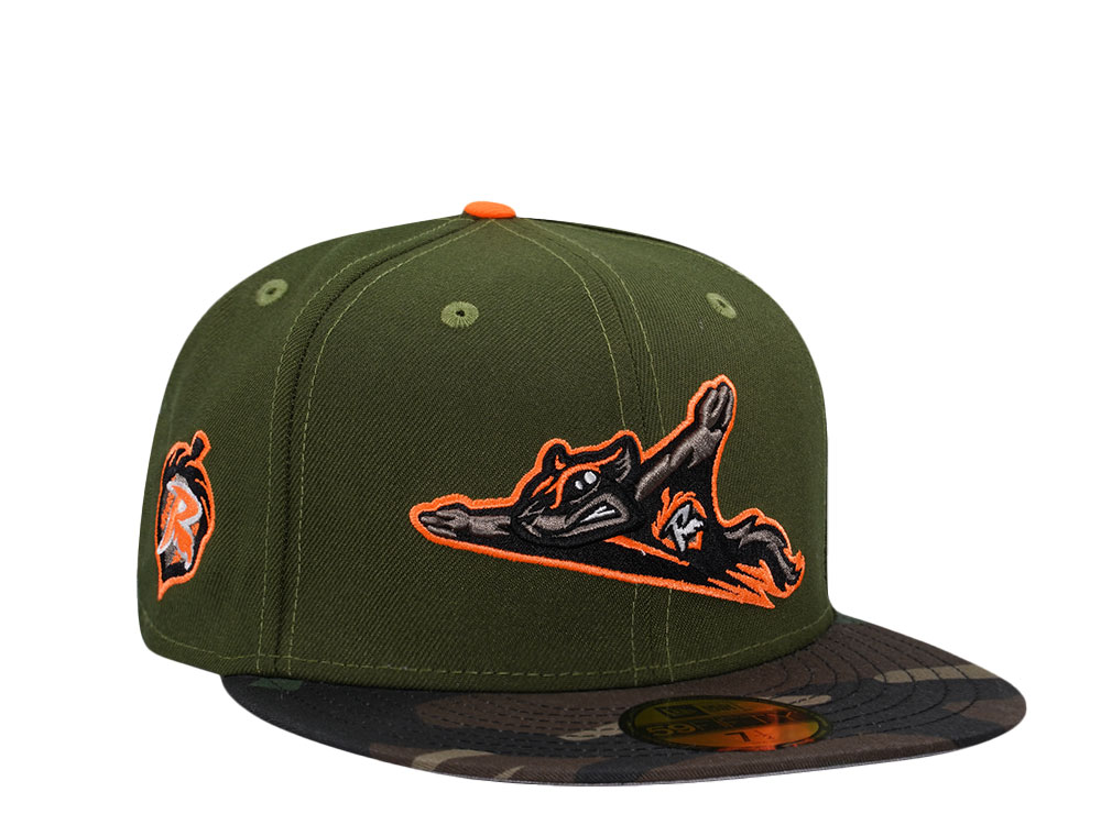 New Era Richmond Flying Squirrels Alpine Camo Two Tone Edition 59Fifty Fitted Hat