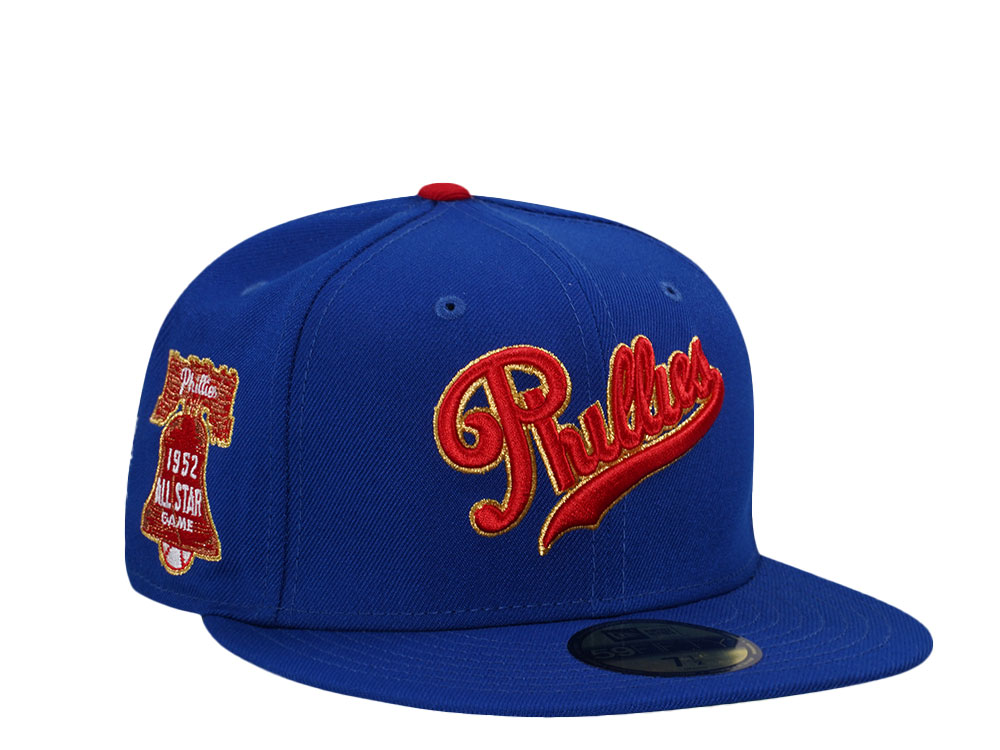 New Era Philadelphia Phillies All Star Game 1952 Royal Throwback Edition 59Fifty Fitted Hat