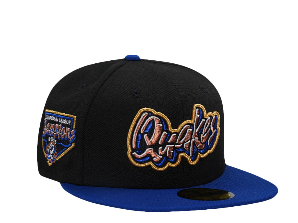 New Era Rancho Cucamonga Quakes Champions 2015 Two Tone Edition 59Fifty Fitted Hat