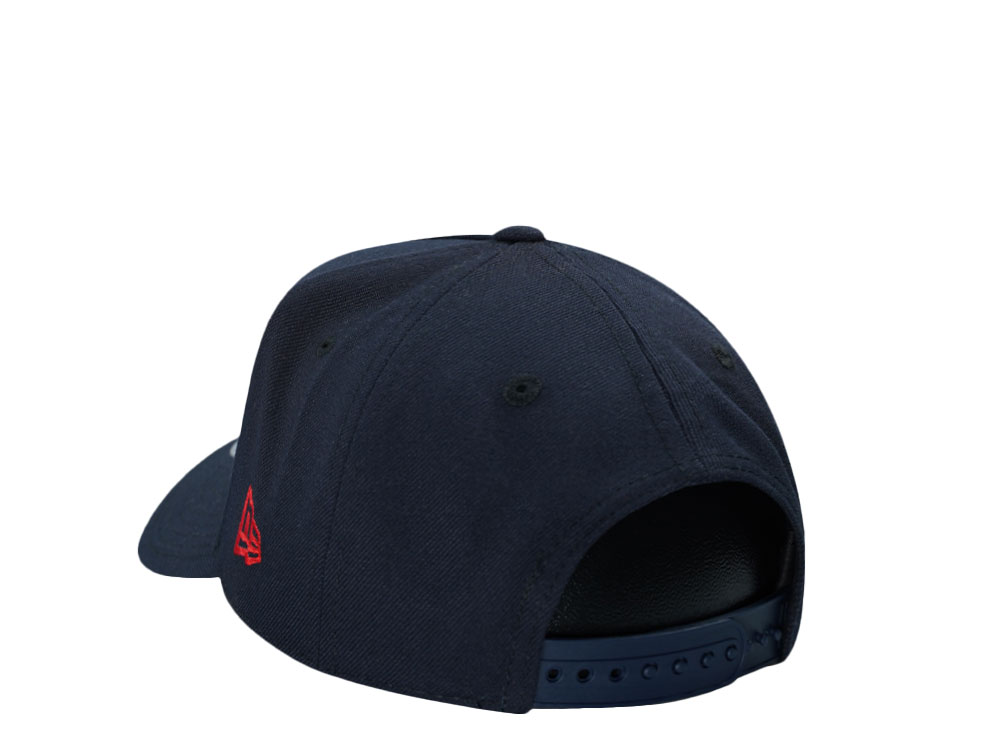 New Era Boston Red Sox Navy Classic Edition 9Forty A Frame Snapback Hat