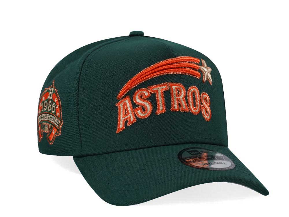 New Era Houston Astros All Star Game 1986 Green Copper Edition 9Forty A Frame Snapback Hat