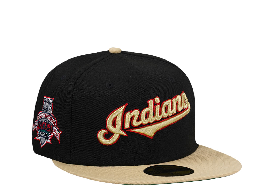 New Era Cleveland Indians 10th Anniversary Anti Hero Two Tone Edition 59Fifty Fitted Hat