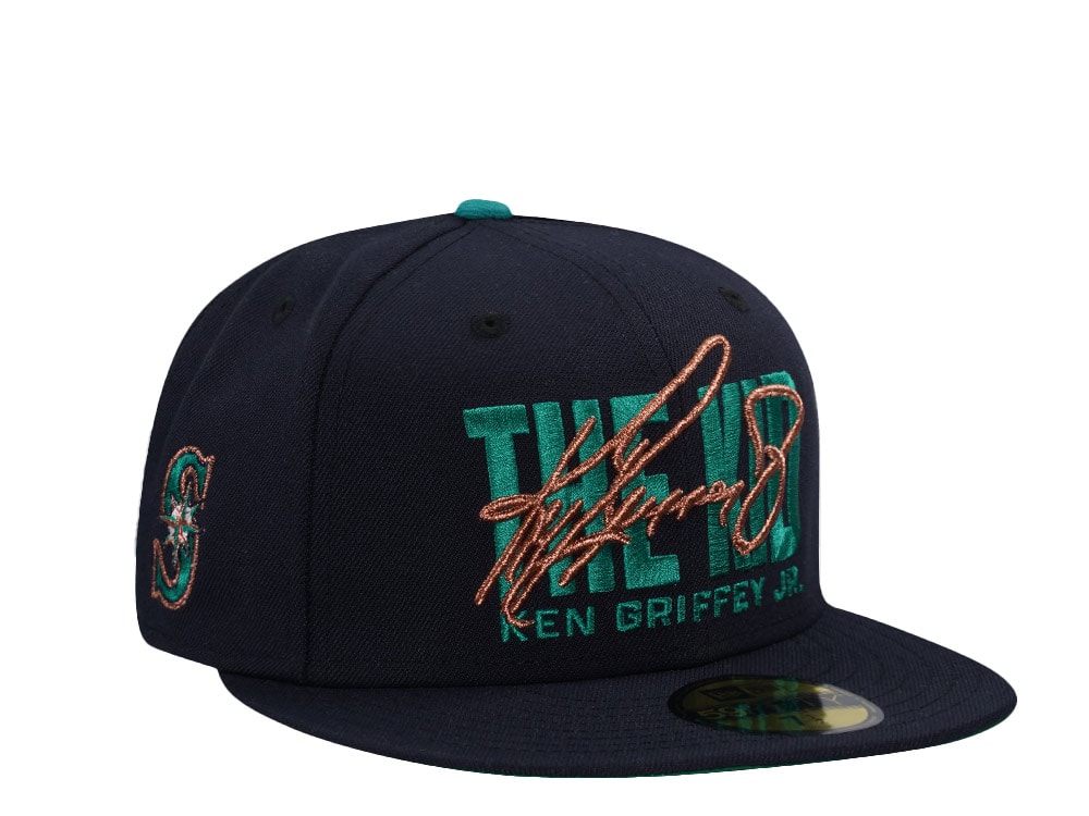 New Era Seattle Mariners The Kid Prime Throwback Edition 59Fifty Fitted Hat TOPPERZSTORE USA