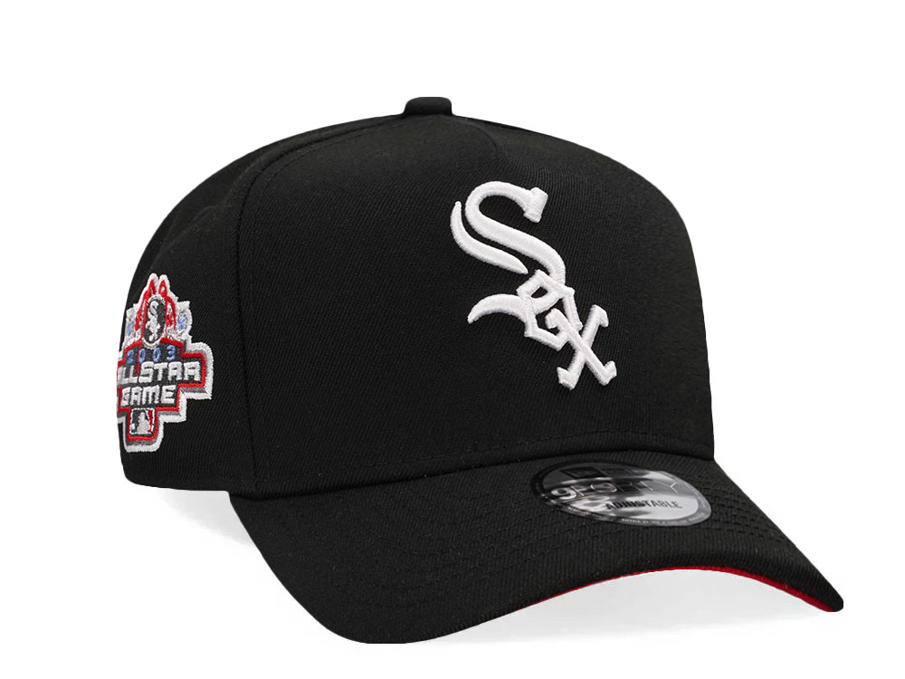 New Era Chicago White Sox All Star Game 2003 Black Red 9Forty A Frame Snapback Hat