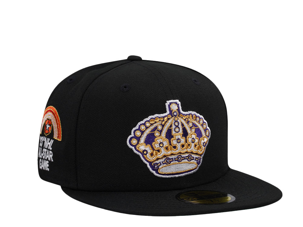 New Era Los Angeles Kings All Star Game 1981 Black Throwback Edition 59Fifty Fitted Hat