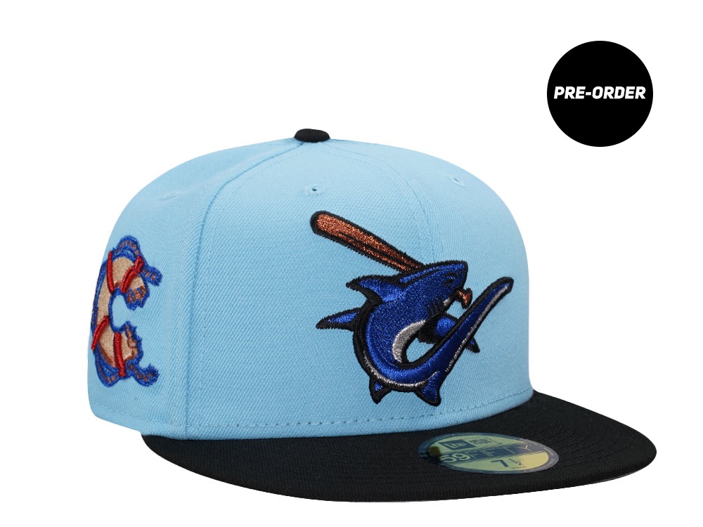 PRE-ORDER New Era Clearwater Threshers Fresh Blue Two Tone Edition 59Fifty Fitted Hat