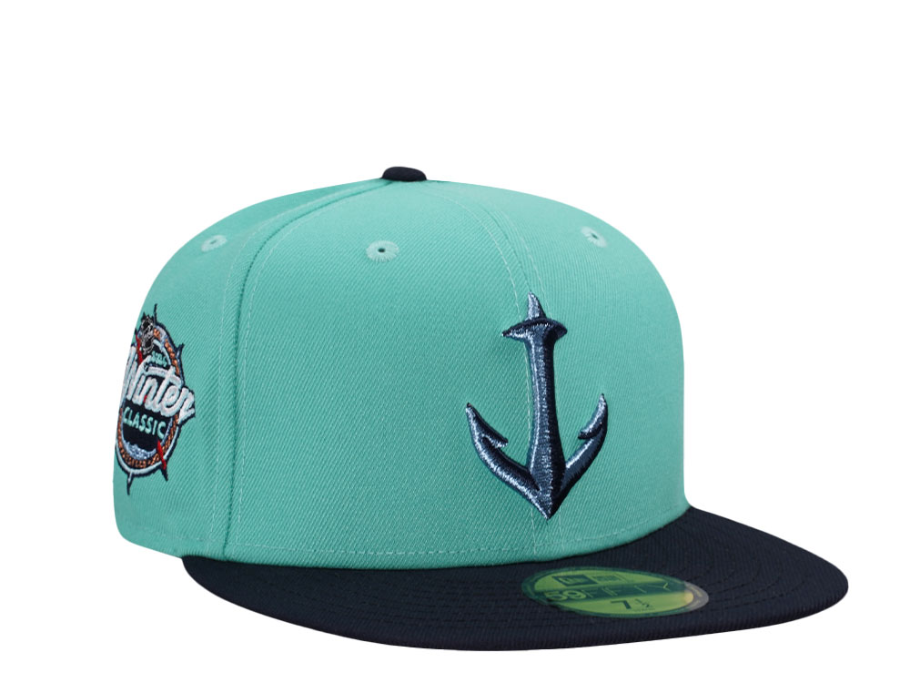 New Era Seattle Kraken Winter Classic 2024 Mint Two Tone Edition  59Fifty Fitted Hat