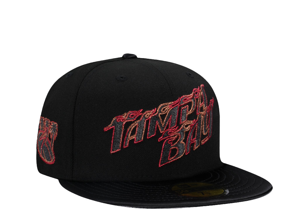 New Era Tampa Bay Rays City Connect Satin Brim Edition 59Fifty Fitted Hat