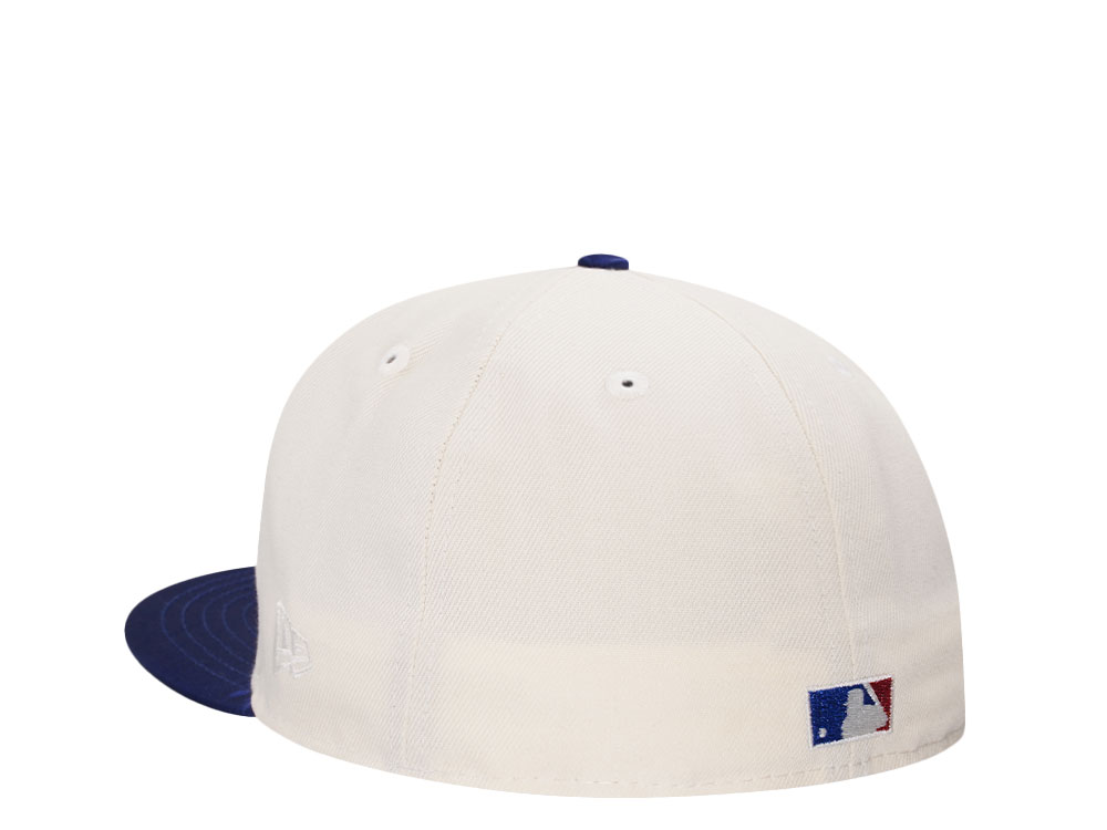 New Era Toronto Blue Jays Chrome Satin Brim Two Tone Edition 59Fifty Fitted Hat