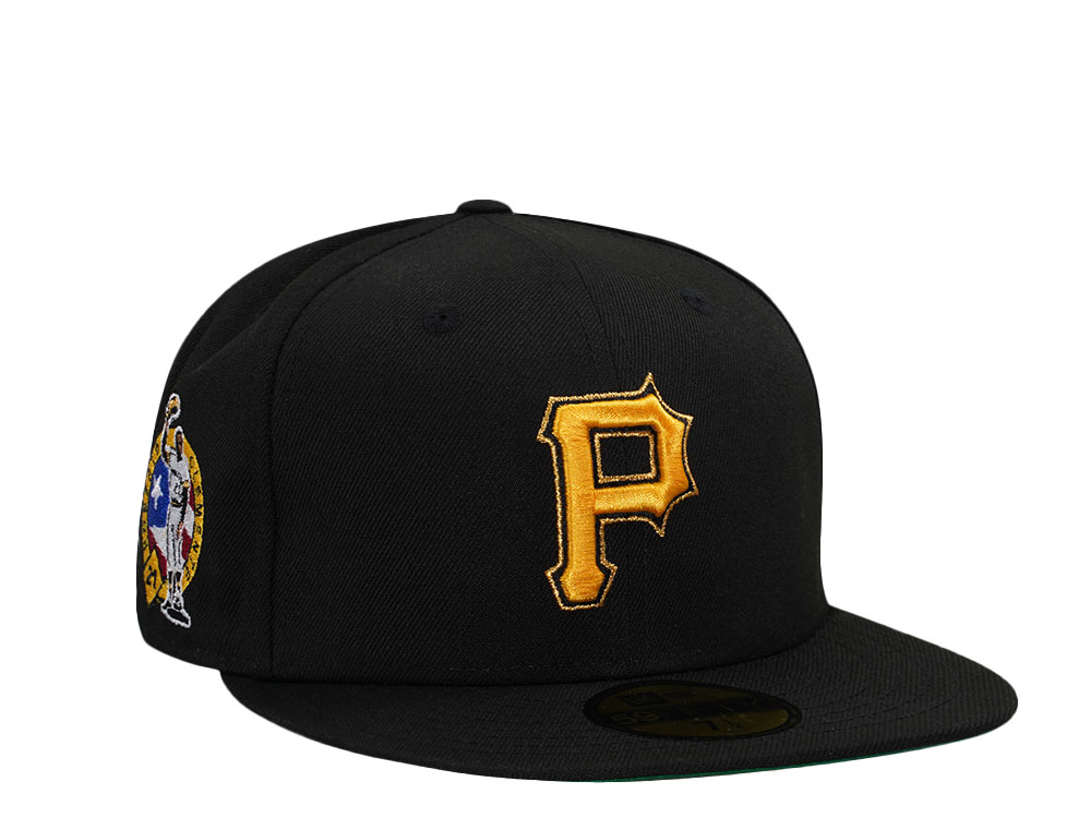 New Era Pittsburgh Pirates Roberto Clemente Black Throwback Edition 59Fifty Fitted Hat