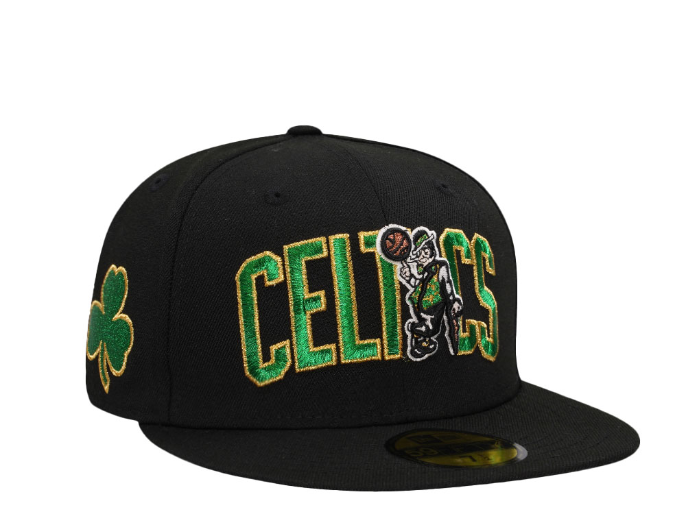 New Era Boston Celtics Throwback Edition 59Fifty Fitted Hat