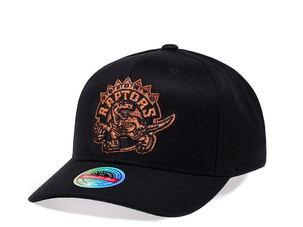 Mitchell & Ness Toronto Raptors Copper Flash Edition Red Line Flex Snapback Hat