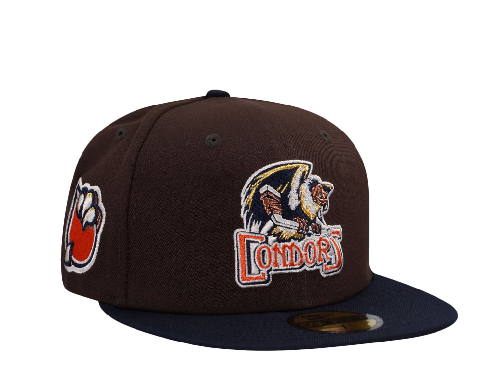 New Era Bakersfield Condors Burnt Wood Metallic Two Tone Edition 59Fifty Fitted Hat