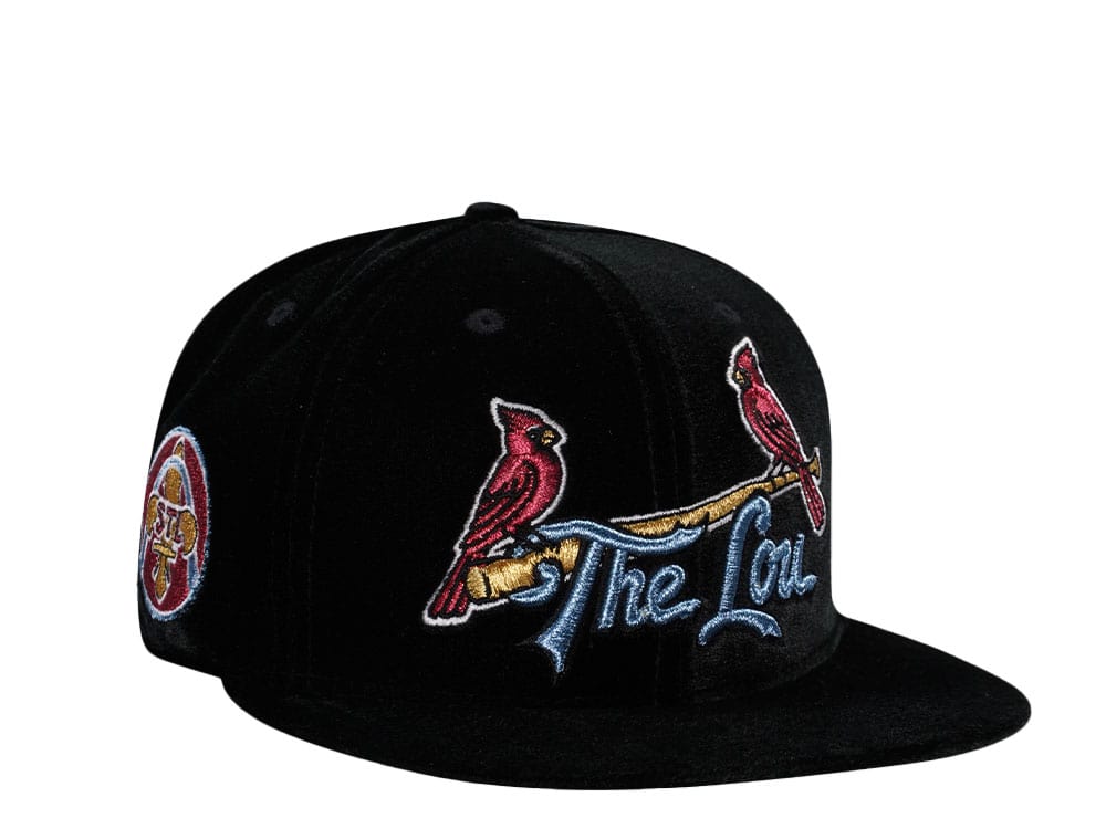 New Era St. Louis Cardinals City Connect Velvet Throwback Edition 59Fifty Fitted Hat