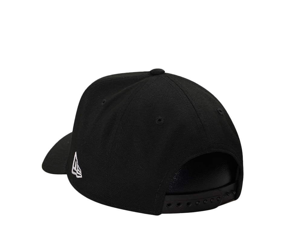 New Era San Antonio Spurs Black Classic Edition 9Forty A Frame Snapback Hat
