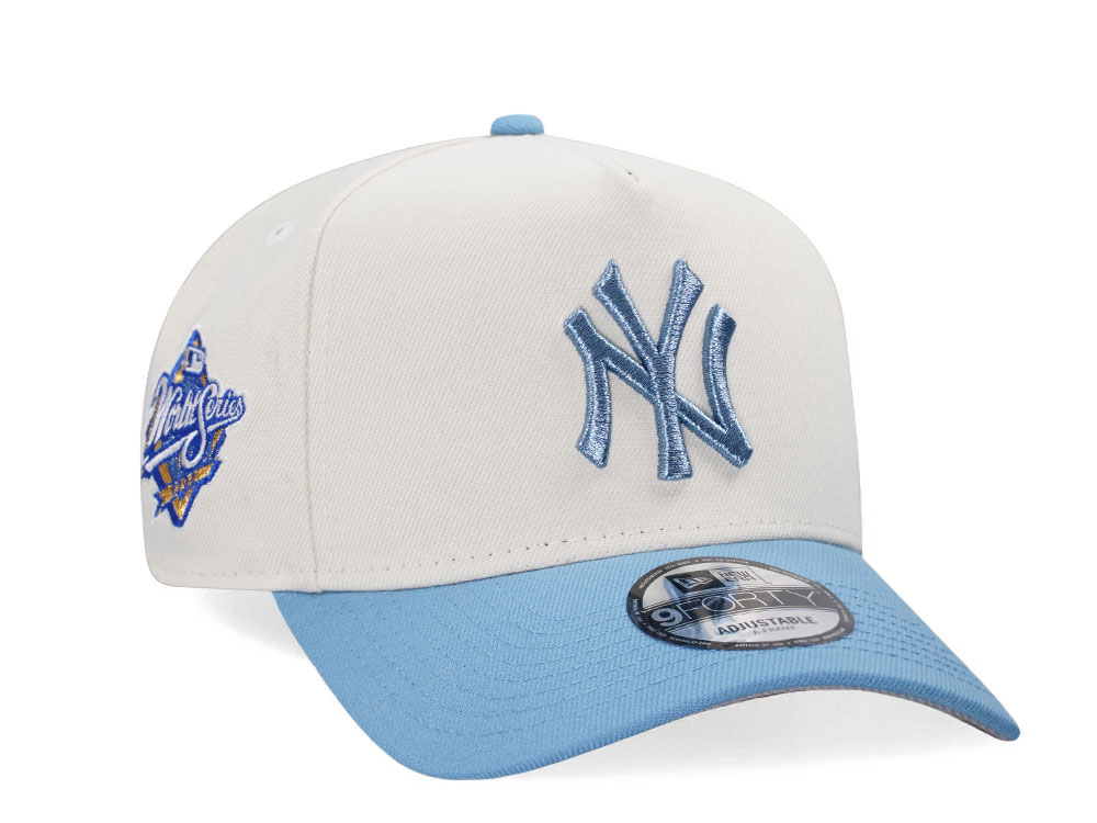 New Era New York Yankees World Series 1998 Chrome Ice 9Forty A Frame Snapback Hat