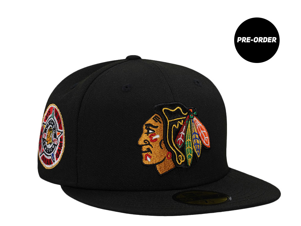 PRE-ORDER New Era Chicago Blackhawks All Star Game 1991 Throwback Edition 59Fifty Fitted Hat