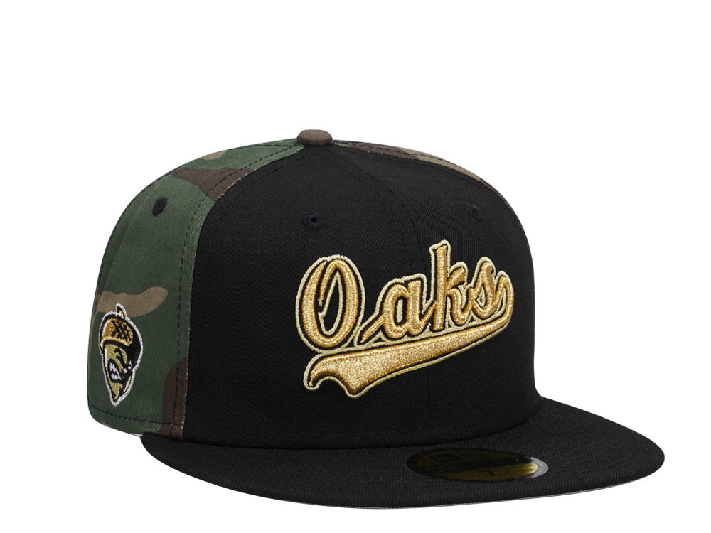 New Era Visalia Oaks Gold Camo Prime  Edition 59Fifty Fitted Hat