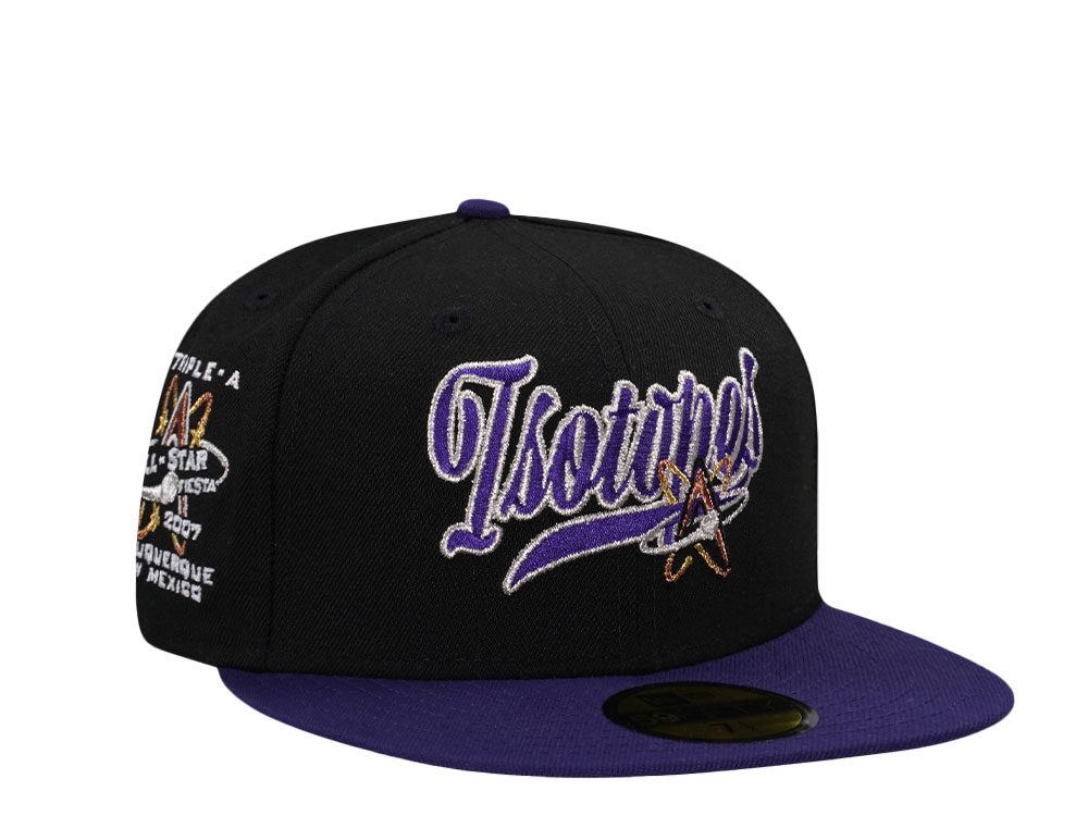 New Era Albuquerque Isotopes All Star Game 2007 Metallic Two Tone Edition 59Fifty Fitted Hat