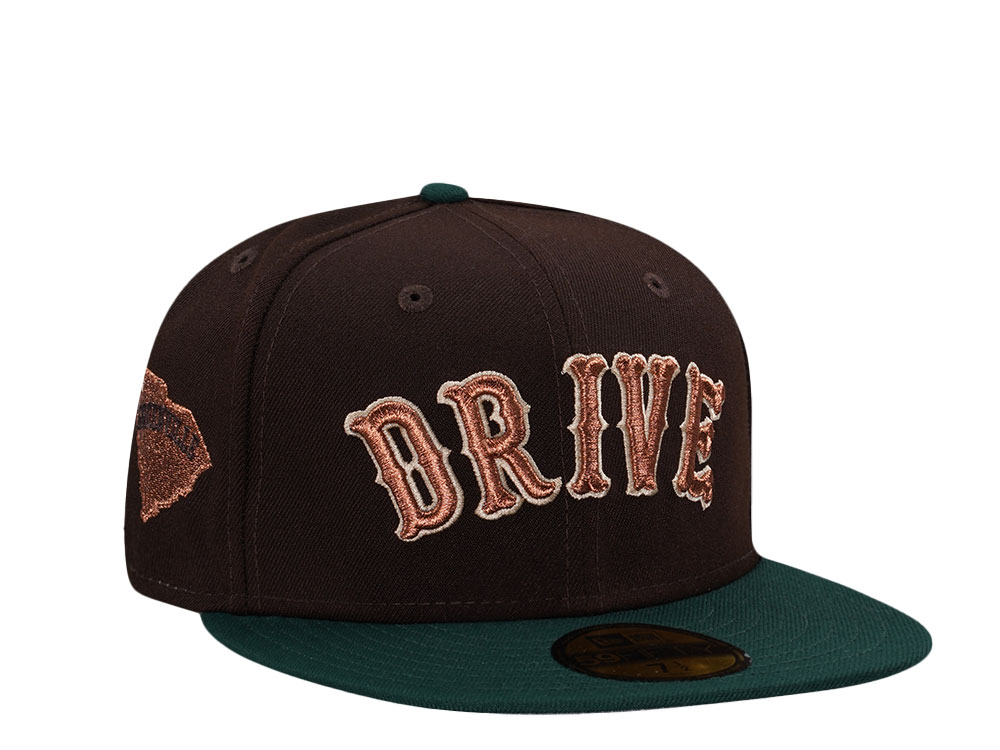 New Era Greenville Drive Burnt Copper Two Tone Edition 59Fifty Fitted Hat