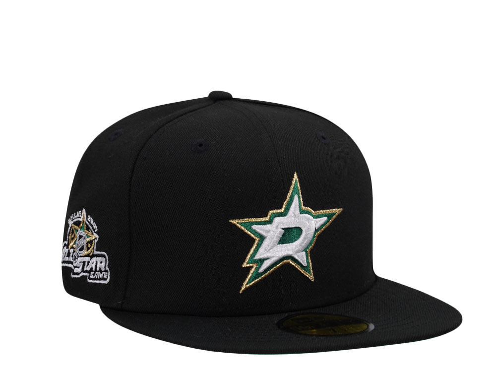 New Era Dallas Stars All Star Game 2009 Black Throwback Edition 59Fifty Fitted Hat