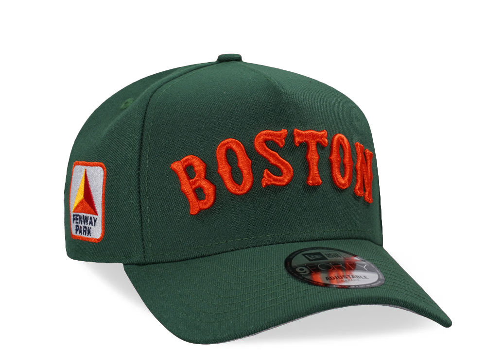 New Era Boston Red Sox Fenway Park Green Edition 9Forty A Frame Snapback Hat