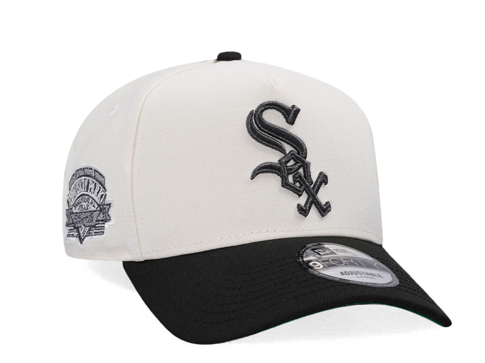 New Era Chicago White Sox Inaugural Year 1991 Chrome Two Tone A Frame 9Forty Snapback Hat